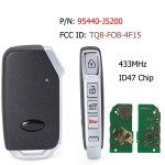 2018-2021 Kia Stinger GT / 4-Button Smart Key / PN: 95440-J5200 / TQ8-FOB-4F15 (AFTERMARKET)